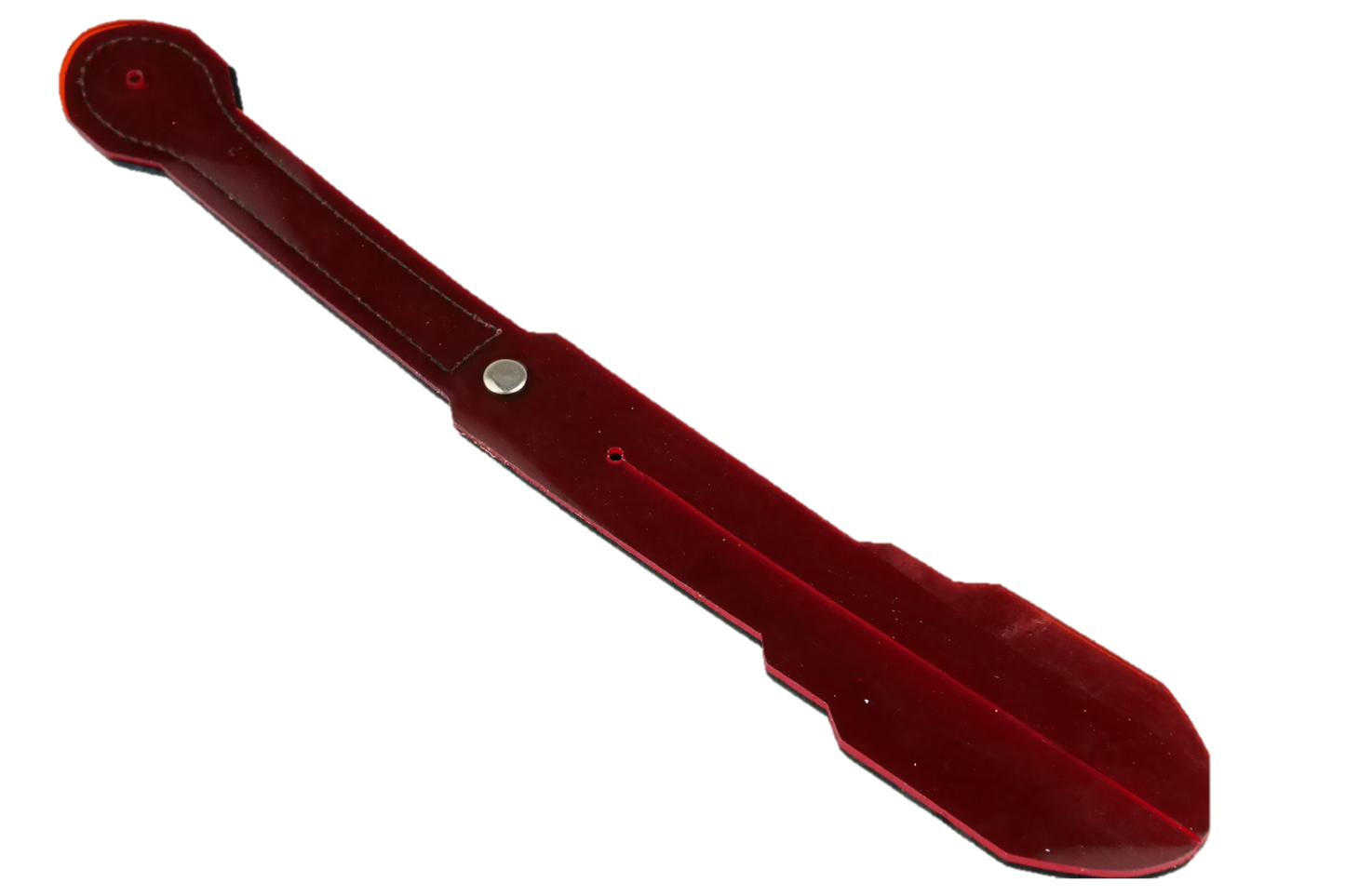 The Hoof Rot PVC Leder Schwarz
